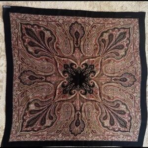 Vtg RALPH LAUREN 100% Wool Scarf